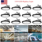 12PCS 100W Ufo High Bay Led Lights Fixture, Commercial Lighting With Us Plug New. Price: $169.49.