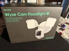 Wyze Cam Floodlight V2 2K Color Night Vision Motion Hardwired White IP65 New. Price: $60.00.