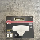 Defiant Maxdetect Motion-activated Led Flood Light 2000LM Hardwired White New. Price: $30.00.