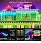 $400 Tested New Permanent Outdoor Lights, 500FT Eaves Rgb Smart App GD1 Open. Price: $169.99.