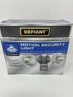 Defiant Wired 110 Degree Detection Outdoor Grey Motion Activated Security Light New. Price: $14.97.