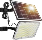 Jackyled 1000-LUMEN Solar Outdoor Flood Light IP65 Waterproof New. Price: $49.22.