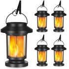 Best Derynome Solar Lantern Outdoor Lights, 4 Pack Upgraded Flickering Flameless New. Price: $76.70.
