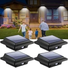 Outdoor Lights Gutter With Motion Sensor, Solar-powered Led Wall/ New. Price: $53.43.