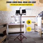 Led Work Light With Stand, 5000 Kelvin Color Temperatu New. Price: $73.81.