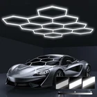 Hyperlite Gen Hexagon Garage Led Light Upgraded Level Dimmable 322W 32200LM New. Price: $205.34.