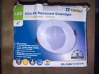 - Topaz 70889 Led Gimbal Retrofit Downlight Eyeball Trim 11W 4 Inch Open. Price: $29.99.
