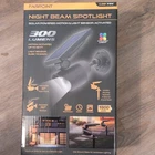 Farpoint Night Beam Solar Led Spot Light 300 Lm Motion Sensor Dusk-to-dawn IP64 New. Price: $29.99.