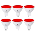 Bluex Pack Led MR16 Red Light Bulb 6W (50WATT Equivalent) GU5.3 Bi-pin ... New. Price: $14.80.