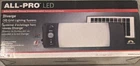 All-pro Diverge WPS2040M Led Flood Light Solar Powered Motion Activated Gray New. Price: $55.00.