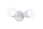 Lutec 2-LIGHT White Outdoor Integrated Led Wall Eave Mount Flood New. Price: $19.90.