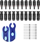 Muyi 22 Pcs Solar Panel Kit - 10 Pairs Connectors, Spanner New. Price: $20.99.
