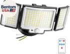 Led Security Motion Sensor Outdoor 6500K Remote Control Floodlights, Dus New. Price: $39.71.