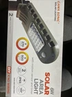 Solar 810 Lumen Dark Grey 2-IN-1 Outdoor Motion Activated Security Area Wall And New. Price: $85.00.