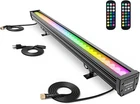 Linkable 144W Rgbw Led Wall Washer Bar, Outdoor Waterproof, Hand Remote Control New. Price: $145.38.