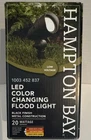 Hampton Bay Low Voltage Led Color Changing Flood Light, Outdoor Stake, Black New. Price: $25.00.