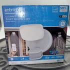 Enbrighten Led Wi-fi Smart Security Light W/motion Detection White 1400 Lumen Open. Price: $21.99.