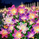 Bonlion 6 Pack Solar Lily Flower Lights New. Price: $64.99.