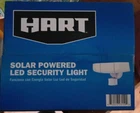 Hart 3-HEAD Solar Motion Sensing Security Led Light With Adjustable New. Price: $55.00.