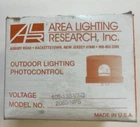 Nib Area Lighting Research 2060 Nps Outdoor Photo Control 105-130 Vac New. Price: $21.99.