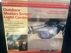 Heath Zenith SL-5415-A Outdoor Motion Sensor Security Light Control New Vtg Open. Price: $19.99.