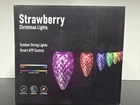 Brightown Smart C9 Led Rgb Strawberry Christmas Lights 99 Ft. New/open Box. Price: $34.00.