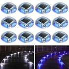 Agptek Solar Driveway Lights Outdoor 12 Pack, Blue & Cool White New. Price: $149.49.