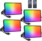 Onforu 20W Rgb Led Flood Lights With Remote Control IP66 Waterproof Dimmable New. Price: $90.89.