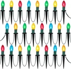 Joiedomi Christmas Multicolored Pathway Marker String Lights - 24PCS New. Price: $29.99.