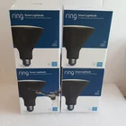 Case Of Pcs Ring PAR38 Flood Light Bulbs 5AT1S4 Black Smart Wifi Led Open Box. Price: $97.86.
