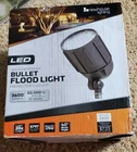Newhouse Lighting V5BLF30BRZ 30-WATT Die-cast Aluminum Led Bullet Flood Outdo.... Price: $65.00.