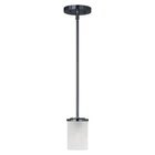 Maxim Lighting Corona 1-LIGHT Mini Pendant Black Finish Frosted S... New. Price: $109.64.