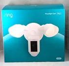 Ring Floodlight Wired Plus (new Model) Motion-activated Camera 1080P White. Price: $119.99.
