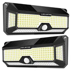 Leclstar Solar Outdoor Lights - 4000LM 268 Led Security With Wide Angle New. Price: $66.11.