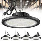 Iskydraw Ufo Led High Bay 100W, 4 Pack Shop Lights For Warehouse Open. Price: $110.00.