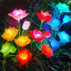 Rechoo Solar Garden Lights Outdoor Decorative, 3-PACK, Multicolor New. Price: $33.99.