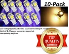 10-PACK Led Bulb 12V Ac/dc For Malibu All T10 Landscape Lights Warm White New. Price: $13.99.