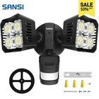 Sansi 3400LM Led Motion Sensor Security Light 30W Outdoor Wall Lamp Waterproof New. Price: $25.99.