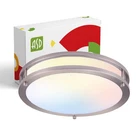Led 10" Round Flush Mount Lighting, Close To Ceiling Fixture 3CCT, Di... New. Price: $40.96.