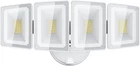Ustellar 100W 10000LM Floods Light Outdoor With 4 Adjustable Heads Open. Price: $29.99.