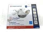 Lithonia Lighting White Motion Outdoor Led Flood With Photocell Open. Price: $44.95.