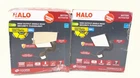 2PK Halo Bronze Motion Activated Outdoor Led Flood Light 4000K Select Lumens Open. Price: $47.99.