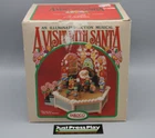Vintage Enesco Visit With Santa Music Box W/ Motion & Lights - Working! Used. Price: $104.99.