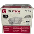 Utilitech 150W Halogen Floodlight (#017302) - White New. Price: $19.99.