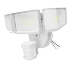 Abovizo 85W Led Security Light 8500LM Motion Sensor 3 Head White Open. Price: $29.99.