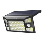 Intelamp Solar Outdoor Lights Waterproof With Dual Foldable 1 Pack, Black New. Price: $42.64.