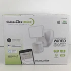 SECUR360 Wi-fi Connected White Wired Single Head Voice Activated Motion Outdoor New. Price: $30.99.