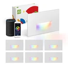 Led Recessed Step Light Fixture 3W 60LM RGB2700K6500K 120V Smart Multicolor New. Price: $197.75.