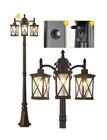 Modern Street 82.7" H, Dusk To Dawn 3-HEAD Post Lights, Outdoor... New. Price: $279.78.