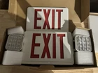 Commercial Led Exit Sign White Housing Model 1003 866 837 Emergency Egress Light New. Price: $35.00.